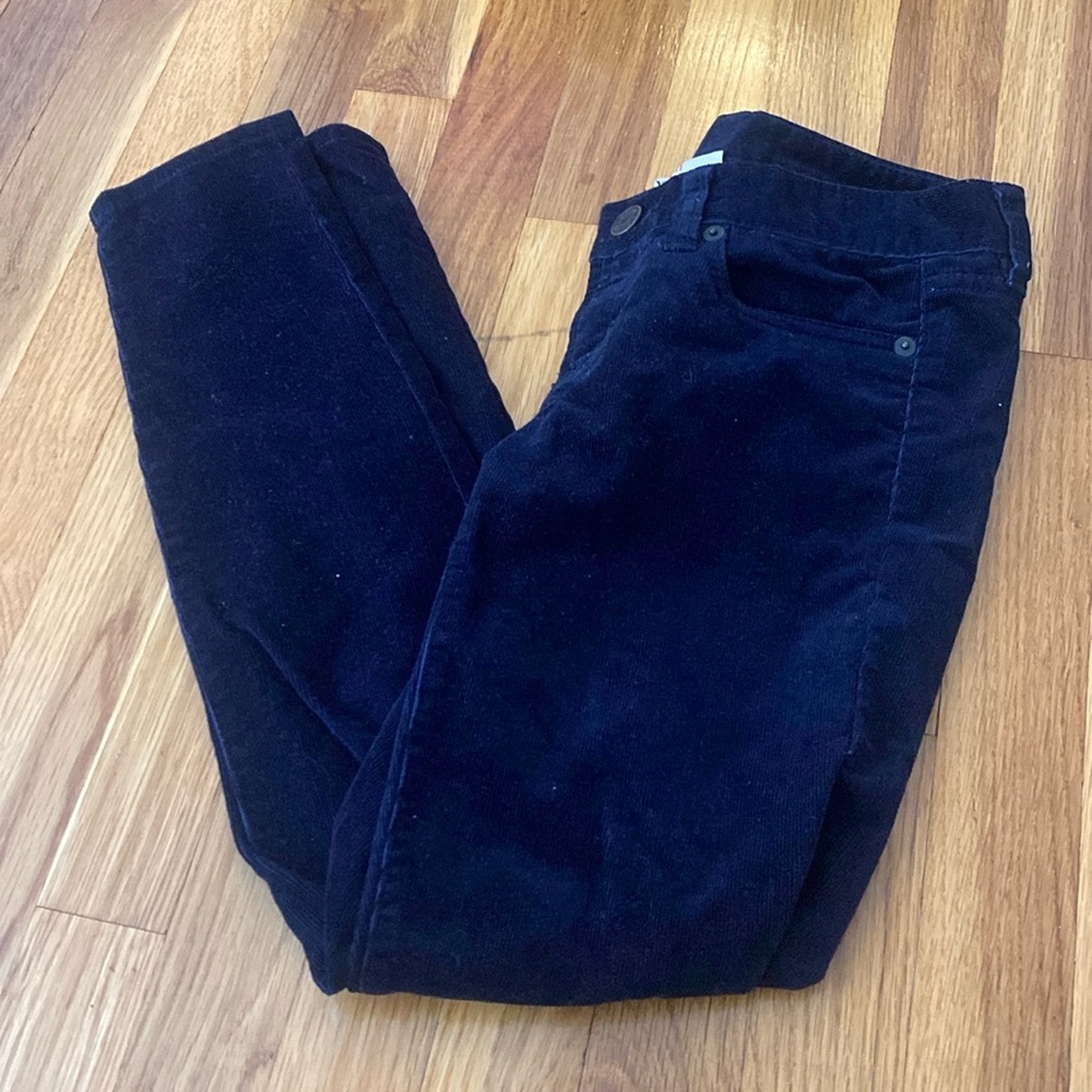 J. Crew Women’s Black Corduroy Jeans Size 24